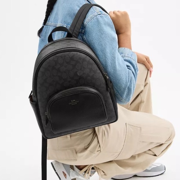 Coach Signature Women Backpack - Picture 2 of 12